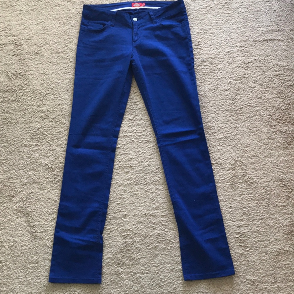 Dickies cobalt blue jeans